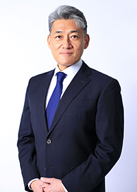 代表取締役社長　長谷川勝也
